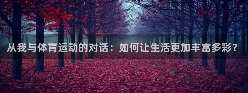 球友会体育：从我与体育运动的对话：如何让生活更加丰富多彩？